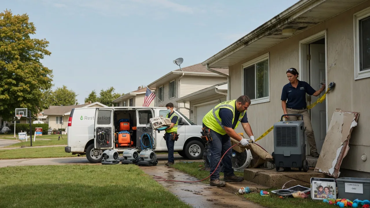 Water Damage Restoration in Adel, IA near me